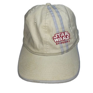 Star Wars Vintage Episode One I Lucasfilm Strapback Slider Cap GUC 90s Y2K RARE